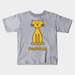 mood Dont Care Kids T-Shirt